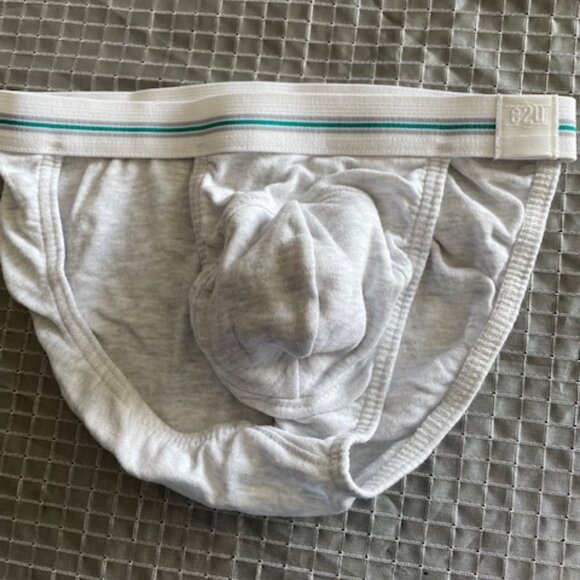 e2u light gray underwear NEW size S - Picture 1 of 3